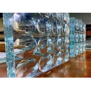 China 3D Shape Pattern Carved SGP Interlayer Glass on sale