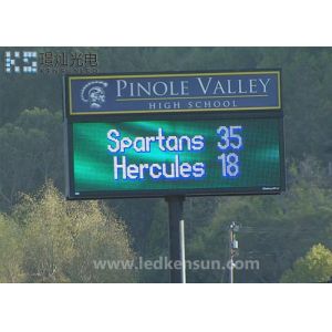 Cheap 10000dot Green Led Moving Message Display For Cultural Tourism for sale