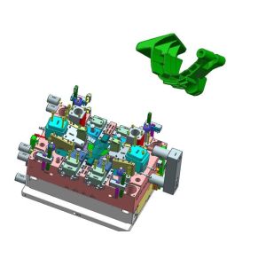 High Volume Precise Auto Parts Mold RJC19011AM For Auto Structural PA66 Plastic