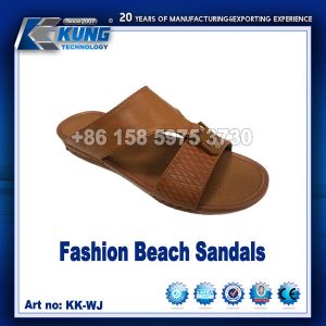 Men Slipper Synthetic Upper In Shoes PU Leather Material Waterproof