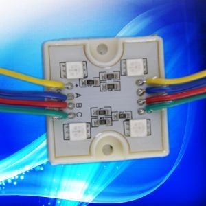 Cheap 4LEDS SMD5050 RGB EXPOY LED MODULE for sale