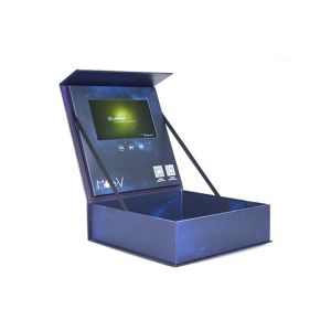 Samples Available LCD Video Gift Box 4.3 / 5 Inches Video Brochure Box