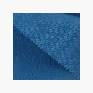 Factory Directly Sell RECYCLED POLY JACQUARD DOUBLE DIAMOND 100%polyester fabric