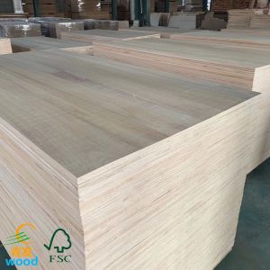1220x2440mm Qingfa Paulownia Wood Board with After-sale Service