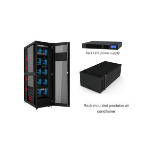 Telecom Sites Rack Data Center With DC Inverter Rack Mounted Precise AC Units