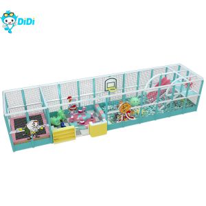 Cheap Customization Macaron Themed Kids Soft Play Equipment Mazes Park for sale