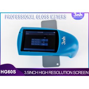 TFT 3.5 Inch Display 3NH Paint Printing Inks Professional Gloss Meters HG60S  Under CIE C Light Source