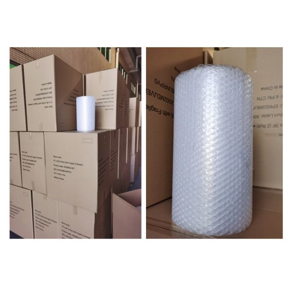 Durable 12x72 Inch Protective Packaging Air Bubble Cushioning Wrap Roll