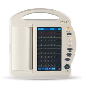 12 Channel 7 Inch Touch Screen ECG Machine Electrocardiograph Standard 12 Lead