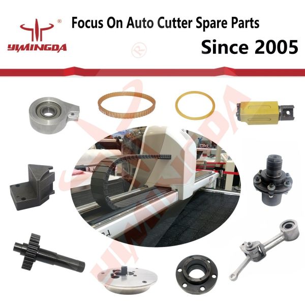 Part No. 129106 Sharpening Shaft, Auto Cutter Spare Parts For Kuris Machine