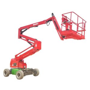 Cheap SNSC Articulated Boom Lift 12m-28m Height Telescopic Manlift for sale