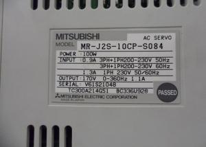 China MITSUBISHI Serial Servo Controller MR-J2S-10CP-S084 3 Phase Indutrial Servo Motor Driver on sale China MITSUBISHI Serial Servo Controller MR-J2S-10CP-S084 3 Phase Indutrial Servo Motor Driver on sale