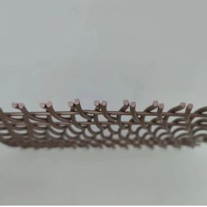 Rose Gold Steel Weave Architectural Woven Wire Mesh With Painting For Railing