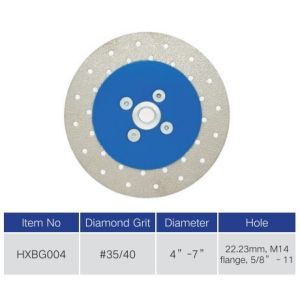 High Performace Vacuum Brazed Diamond Grinding Wheel for Concrete