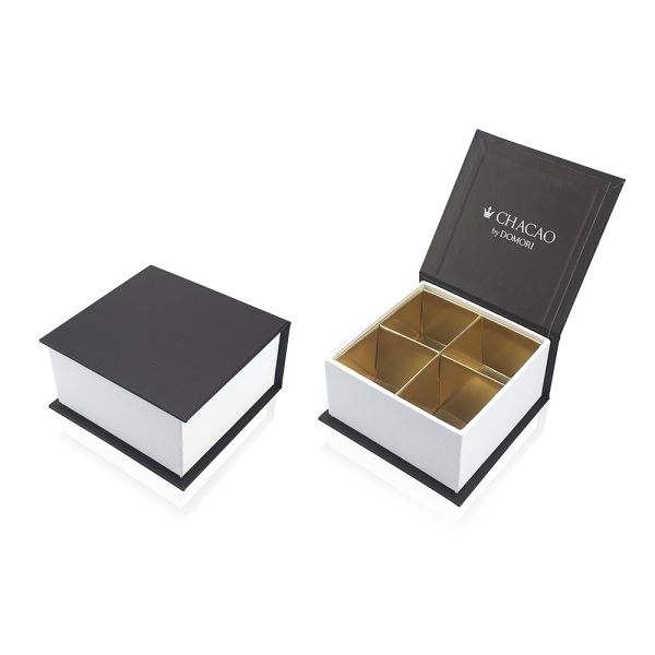 Quality ISO9001 Approval PMS Color Chocolate Gift Packaging Boxes With Grids wholesale