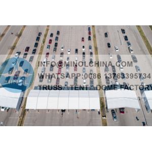 COVID-19 Temporary Vaccination Site 3m Height UV Resistance