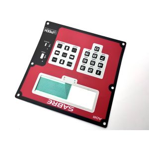 240gm Trip Force 3 Contact Domes Membrane Keypad Switch With ROHS Compliant