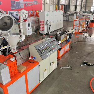 Single Wall Corrugated Hose Making Machine With PLC Control System And AC Motor