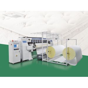 Cheap Computerized Lock stitch multi needle quilting machine for sale