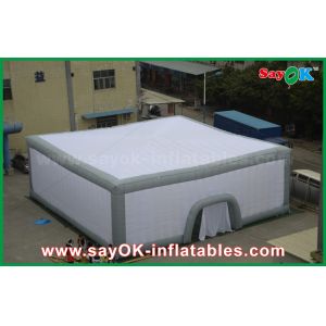 China outwell air tent Giant 15x15m Outdoor Inflatable Air Tent / Cube Tent With LED Light For Outdoor on sale