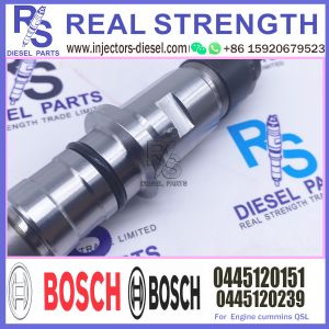 Hot Selling New Injector 0445120151 0445120239 Common Rail Fuel Diesel Injector