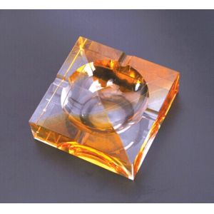 Classical Transparent Crystal Ashtray
