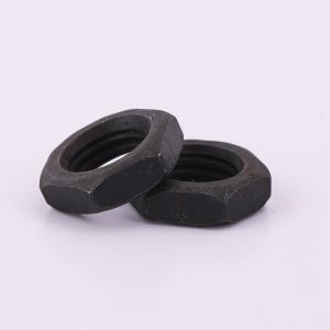 Black Oxide Hexagon Thin Nut DIN439 Hex Nut Blacken