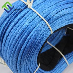 Synthetic Winch 12 Strand UHMWPE Rope 10mm Abrasion Resistant High Tensile