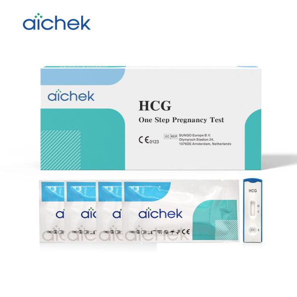 Quality 99.9% HCG Pregnancy Rapid Test CE0123 One Step Urine Pregnancy Test Strip wholesale