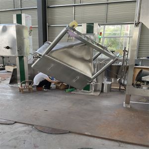 Automatic Lifting HTD Post Bin Blender 800L Industrial Mixing Machine