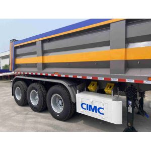 CIMC's Latest Design 4-Axle 60/80 Ton Dump Semi Trailer with Max Payload 30000