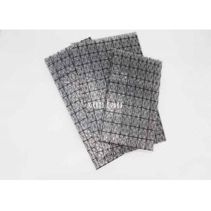 Flat Open Black Conductive Grid Bag 6 * 9 Inch For Packaging Mother Boards