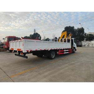 Japan 2 Tons 3.2 Tons SQZ32 SQZ38 Folding Arm Cargo Mounted Crane ISUZU 4x2 ELF