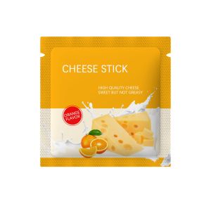 Pantone Color Three Side Seal Bag 10*10cm Aluminum Foil Lining