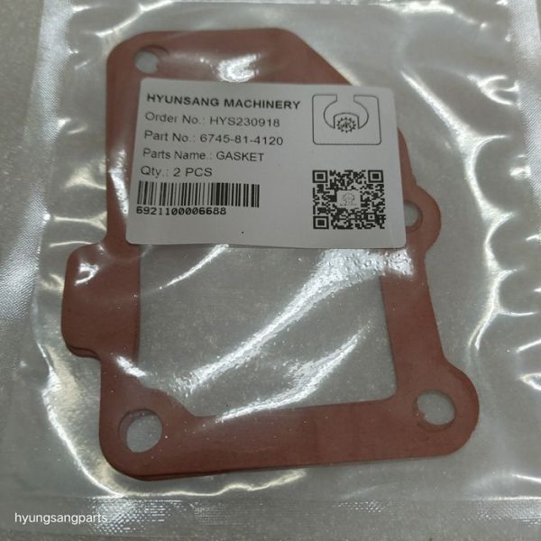 Quality Connection Gasket 6745-81-4120 6745814120 For Excavator PC350 Engine SAA6D114E wholesale