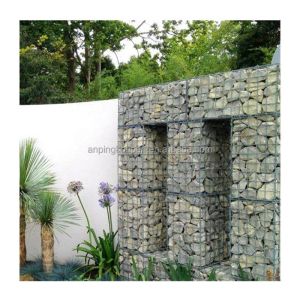 3-6mm Wire Gauge Galvanized/PVC Coated Gabion Box Square Mesh Iron Wire Mesh for
