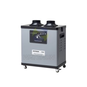 Cheap Silent Soldering Exhaust Air Extractor , Portable Dust Collector Machine 200W High Power for sale