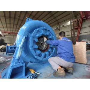 Efficiency Water Turbine Generator with Automatic Control - Horizontal