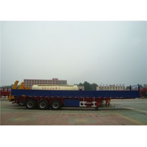 30ft Roof Opened 2 Axles Drawbar Box Full Trailer For Bulk Cargos Mine Material