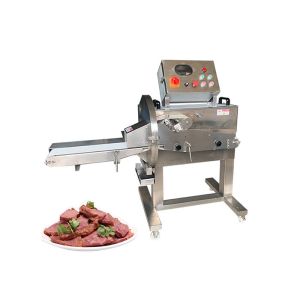 1000kg/h Industrial Meat Slicer Cooked Beef Braised Cutting Equipment
