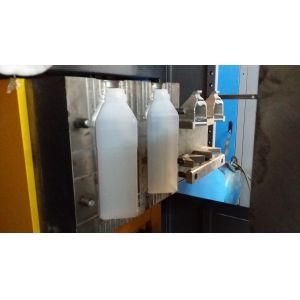 Cheap Blue Automatic Extrusion Blow Molding Machine Making PE / PVC Containers for sale