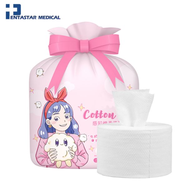 wholesale cotton clean nonwoven wet and dry wipes disposable washcloth