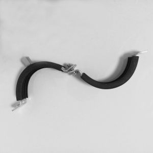 Galvanized Steel chrome Pipe Hanging Clamp P Type Heavy Duty Pipe size