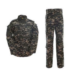 China Logo-free Outdoor Man Camouflage Clothes for Work Training Long Sleeve Shirts Trousers on sale