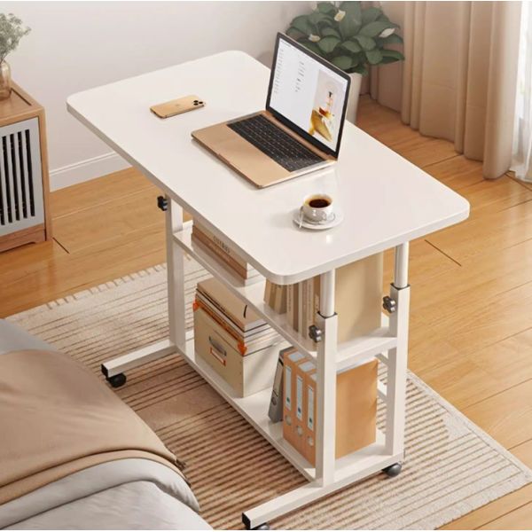 Children's Sit and Stand Home Office Desk with Manual Height Adjustment in
