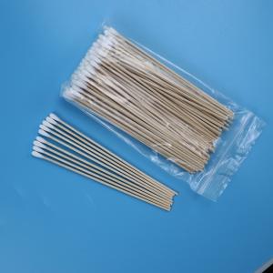China 6 Long Wooden Stick Cotton Swab Qtips Eco Friendly on sale