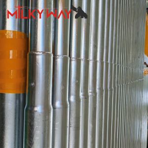 9m HDG Steel Utility Pole with AWS D1.1 Certified Welding and 86µm Zinc Coating