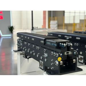 1300 X 1400 X 1500mm Pallet Telescopic Fork Double Motor Pallet Type Fork 30m