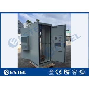 Outdoor Telecom Equipment Cabinets 40U With Two Doors And Sensors Can Be
