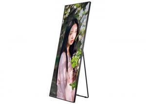 Cheap Portable 1R1G1B Digital Poster Display , SMD2121 3mm Led Poster Board for sale